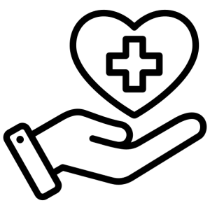 Silhouette of woman dancing gracefully